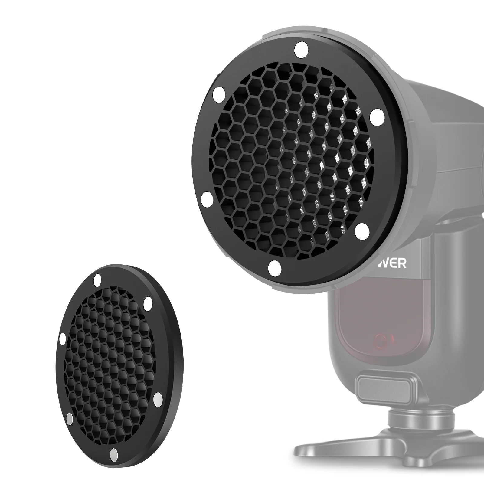 Honeycomb Grid Filter - NEEWER CRS15 Magnetische Halterung Wabengitter Blitz-Zubehör