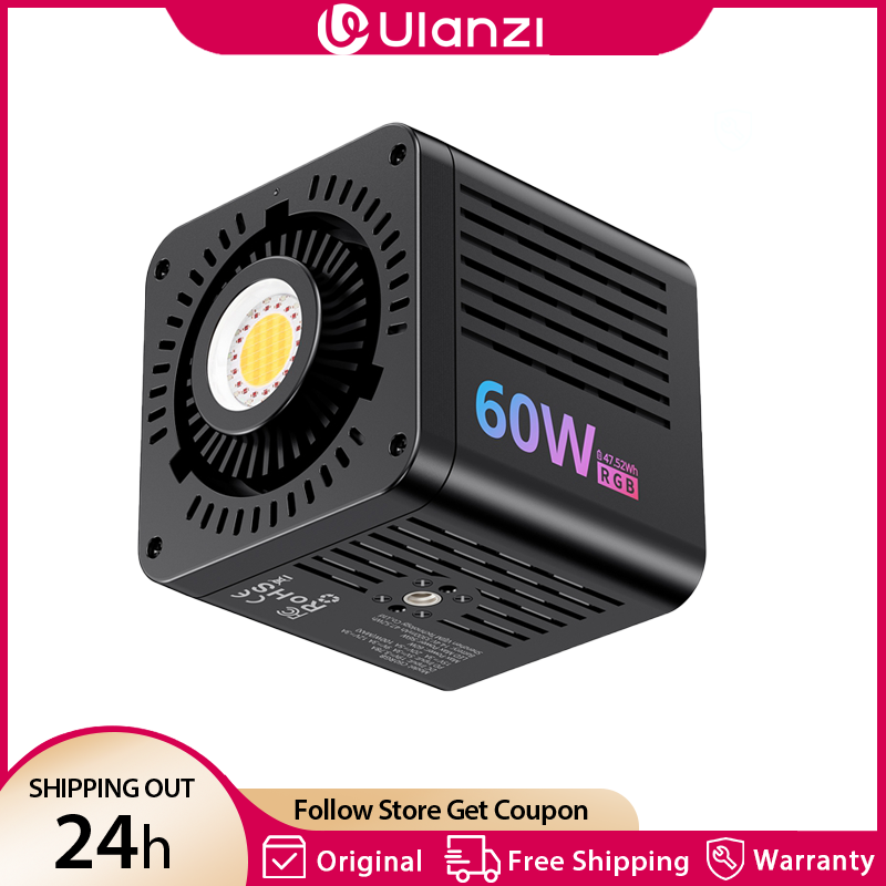 Photography Lighting System - Ulanzi C60 RGB Tragbares 60W COB