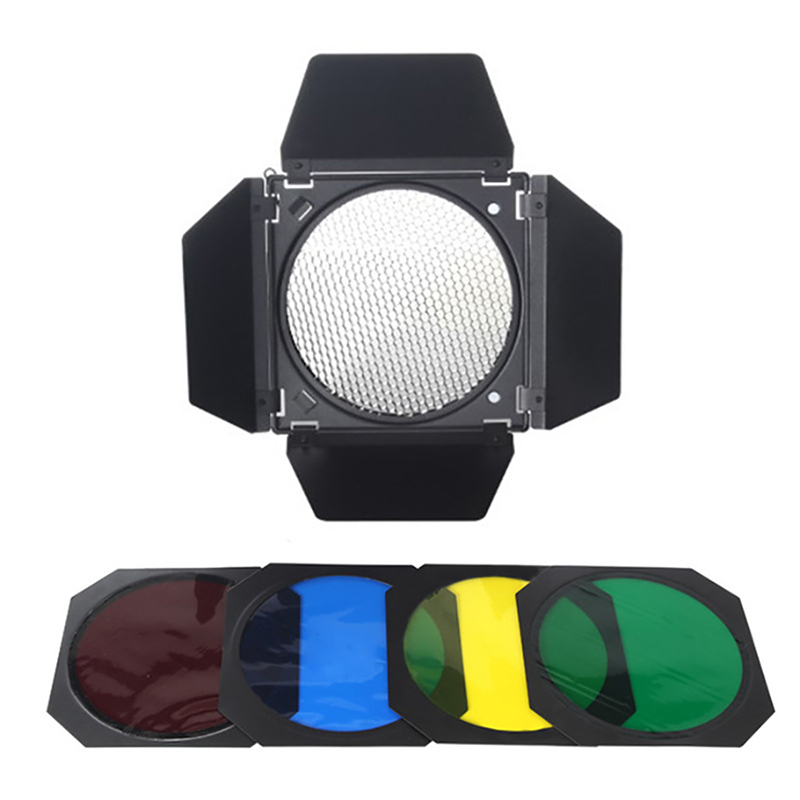 Honeycomb Grid Filter - BD-04 Scheune Tür Barndoor Standard Reflektor