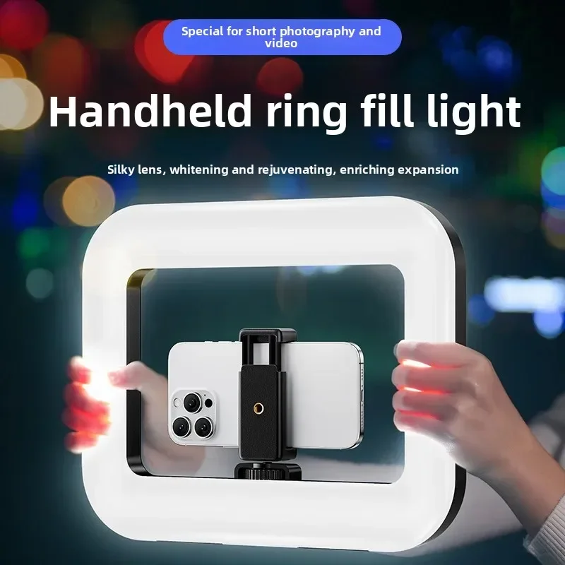 Photography Lighting System - Tragbare Handheld-Ring-LED-Leuchte Neue Kaninchenkäfig-Beleuchtung Fotografie-Lampe für