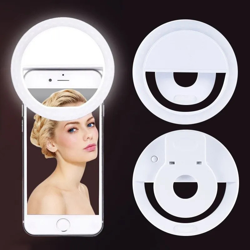 USB wiederauf ladbare LED Self – Photography Lightning Bewertung und Preis