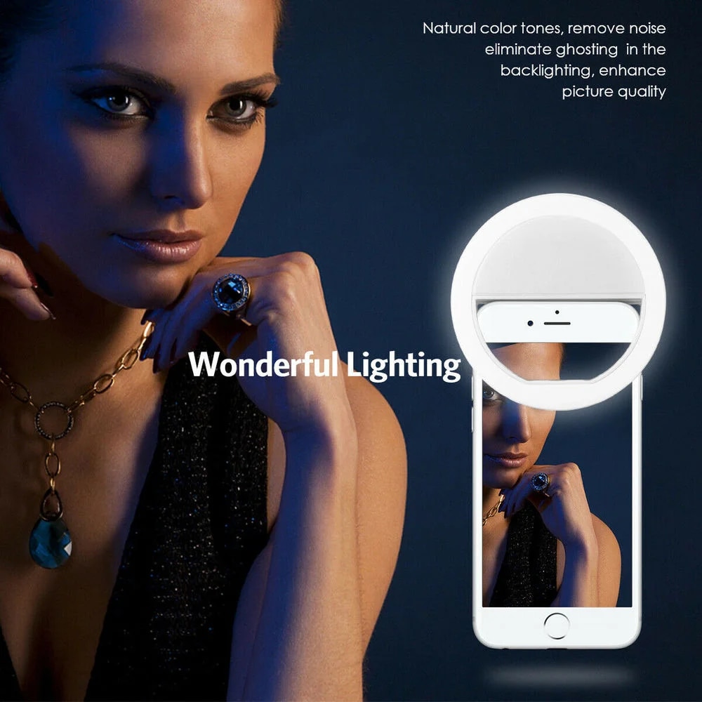 USB wiederauf ladbare LED Self – Photography Lightning Bewertung und Preis