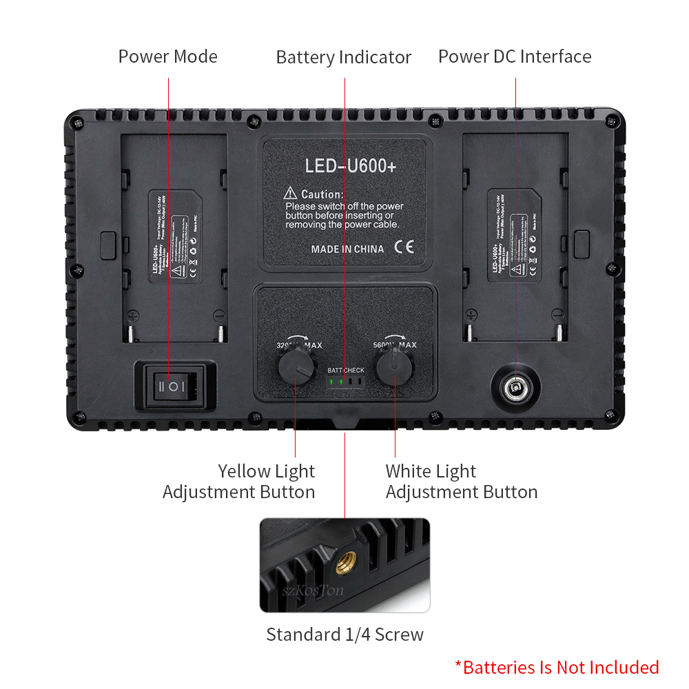 U800 led fotostudio licht für  – Photography Lighting System Bewertung und Preis