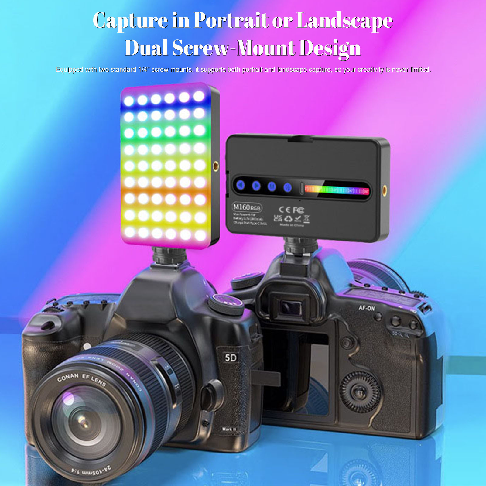 6,5W RGB LED-Videoleuchte 2700 – Photography Lighting Types Bewertung und Preis