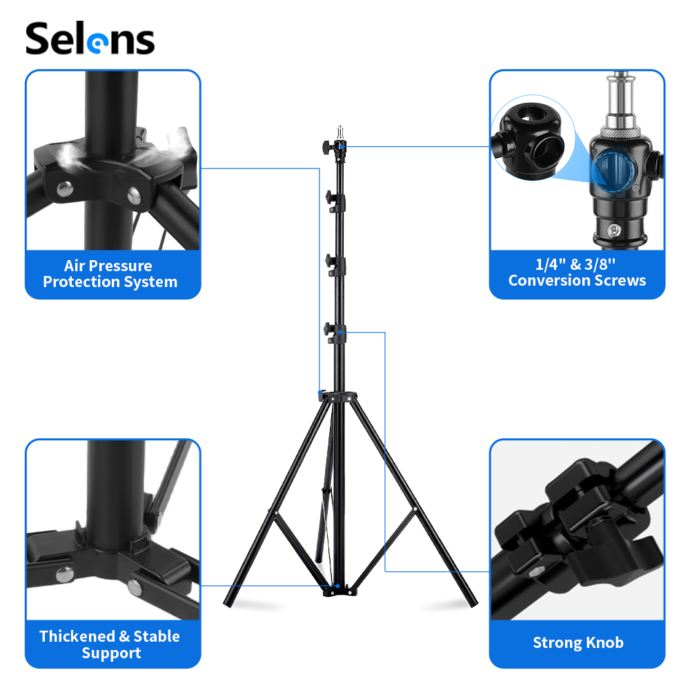 Selens 2,2~3,95m Luftkissen-Li – Photography Lighting System Bewertung und Preis