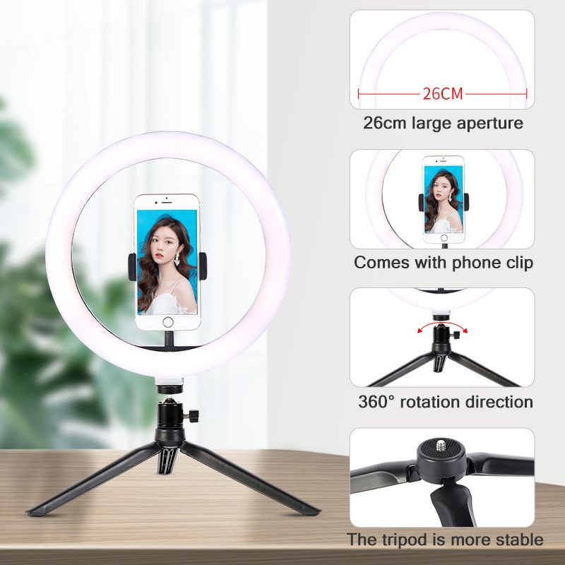 26 cm 10 zoll Led Ring Selfie  – Photography Lightning Bewertung und Preis