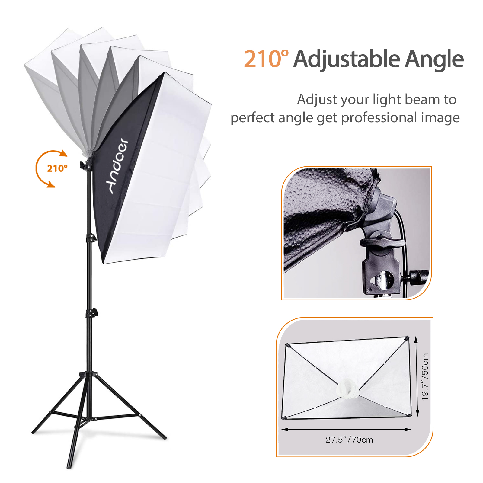 Andoer Studio-Fotografie-Licht – Photography Lightning Bewertung und Preis
