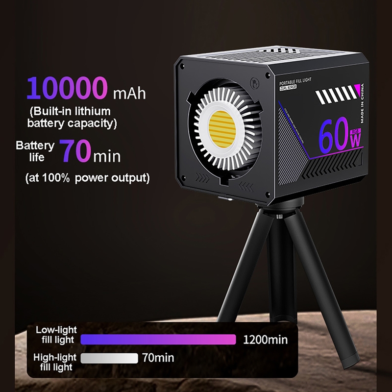 60W RGB Videoleuchte Tragbares – Photography Lightning Bewertung und Preis