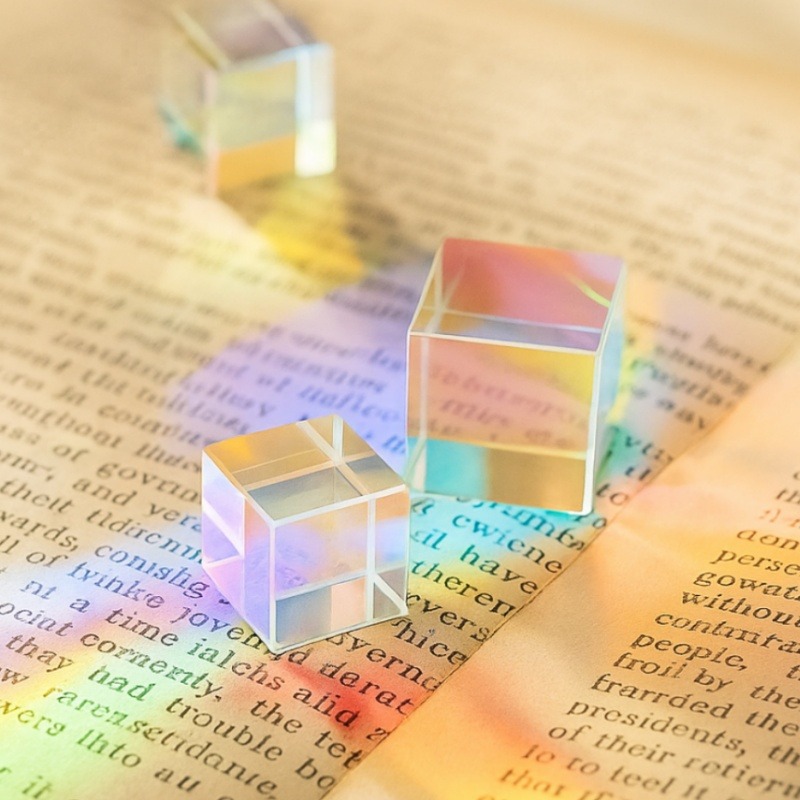 Glaswürfel, dichroitisches Pri – Lighting Glass Photography Bewertung und Preis