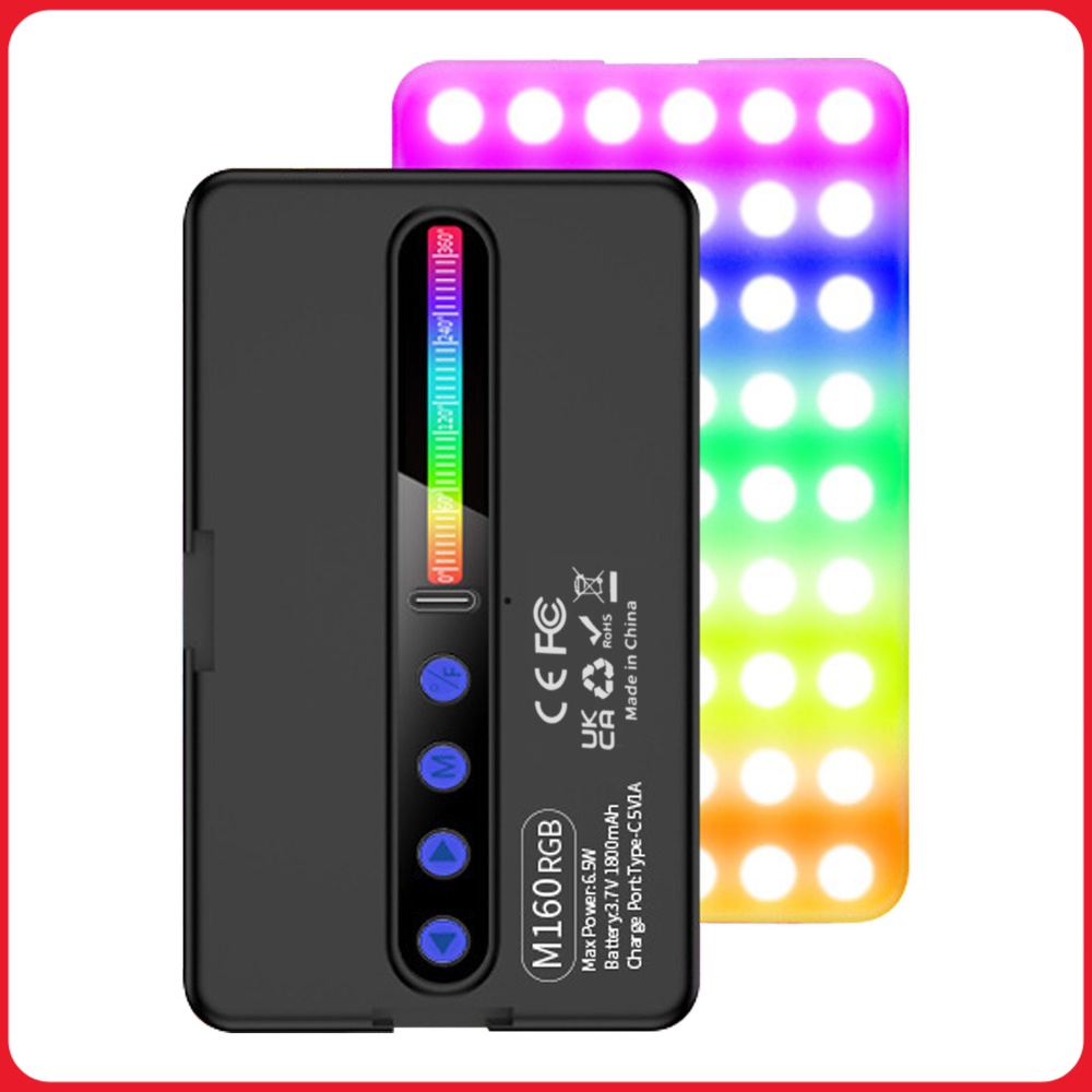 6,5W RGB LED-Videolicht 2700K- – Photography Lighting Types Bewertung und Preis