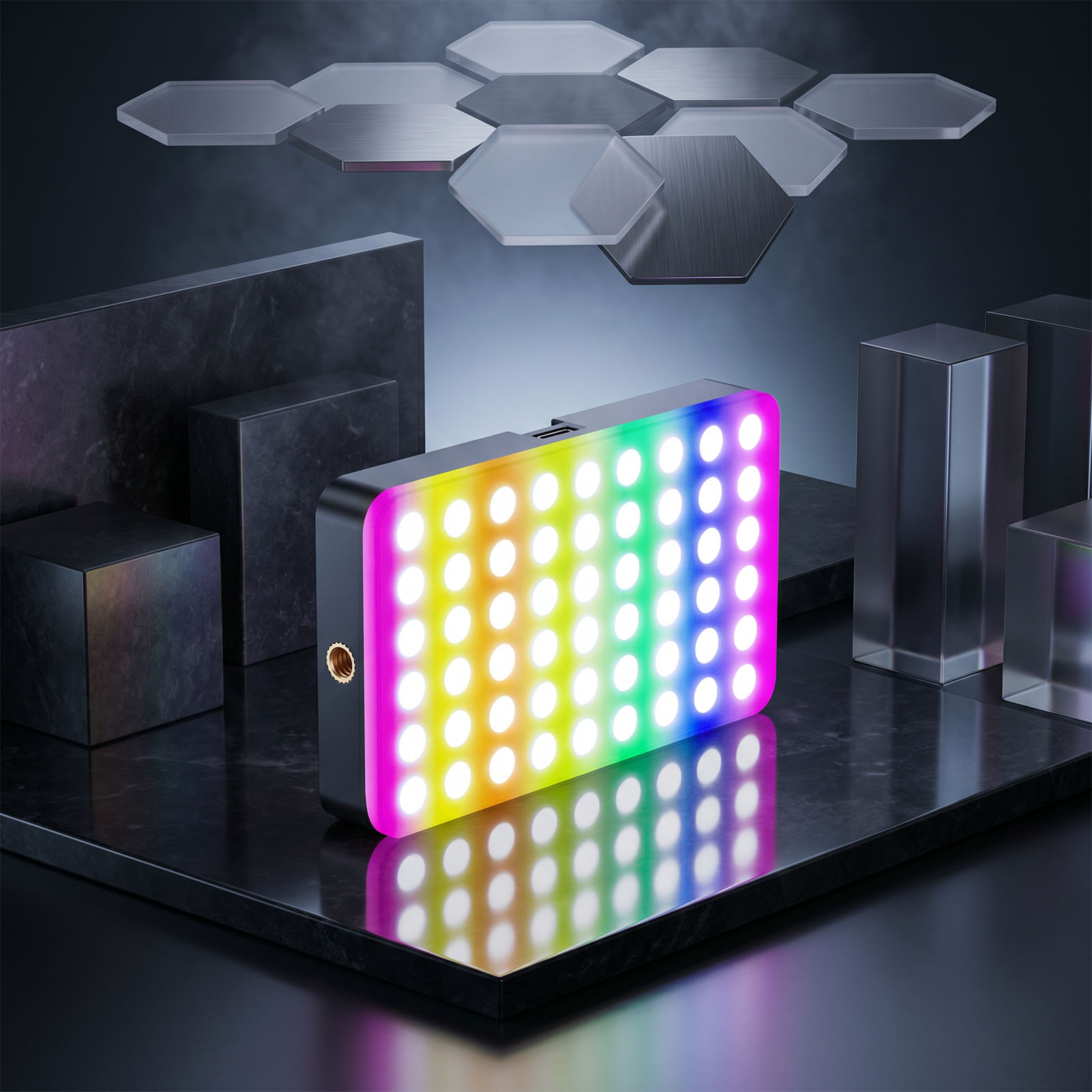 6,5W RGB LED-Videolicht 2700K- – Photography Lighting Types Bewertung und Preis